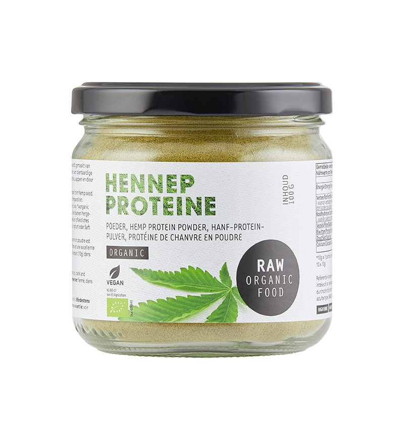 RAW Organic Food vegan henneppoeder