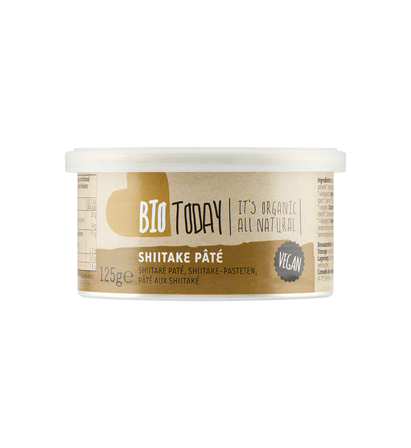 BioToday vegan shiitake paté